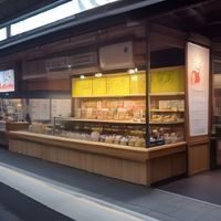 运营编辑阿哲的户外照，戴棒球帽，在户外咖啡店用笔记本电脑，阳光洒落，氛围轻松有活力